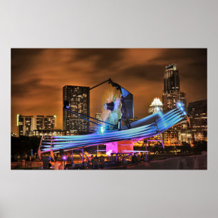 Poster Telescópio espacial James Webb Lifesize Mockup