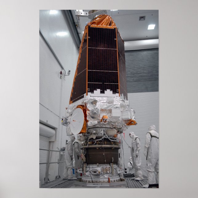 Pôster Telescópio espacial Kepler NASA (Frente)