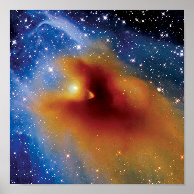 Poster Telescópio Espacial NASA Hubble CB 130-3 Nasciment (Frente)