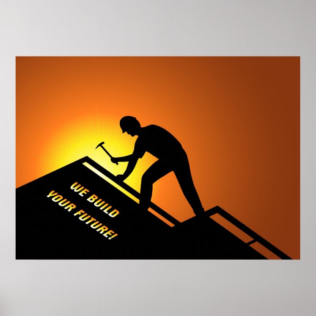 Poster Telhado (Frente)