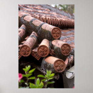 Pôster Telhado Da Casa De Okinawa