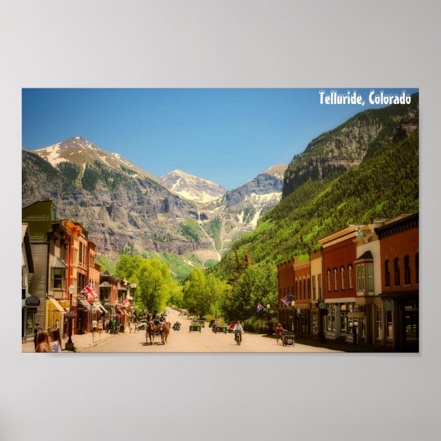 Poster Telluride (Colorado) (Frente)
