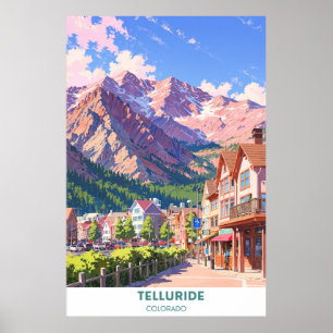 Poster Telluride - Colorado - Passo Cênico