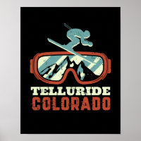 Telluride Colorado Retro Skiboard Snowboard