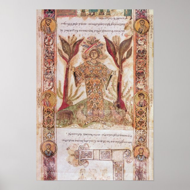 Pôster Tellus, do Resultado I, c.1030 (Frente)