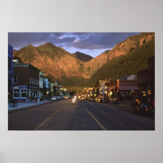 Poster Telurido Ao Sunset