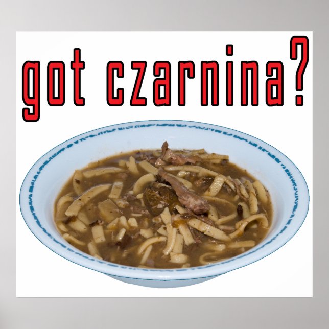 Poster Tem a czarina? Sopa (Frente)