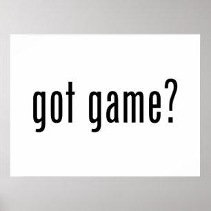 Pôster tem jogo?