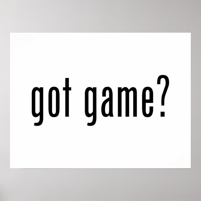 Pôster tem jogo? (Frente)