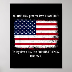 Poster Tem Maior Amor Que Este_ Dar a Sua Vida 