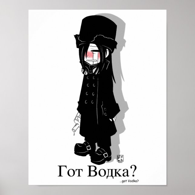 Pôster Tem Vodka? (Frente)