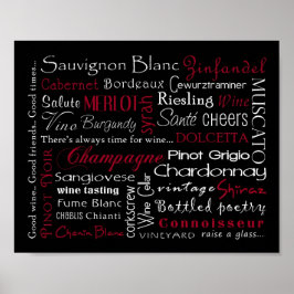 Pôster Tema do vinho
