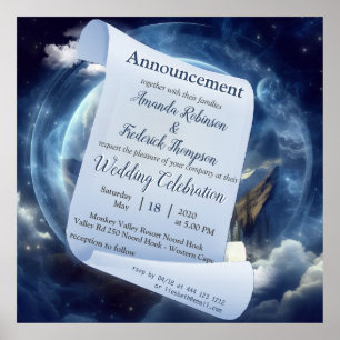 Poster Temas da fantasia espiritual do Eterno metafísico