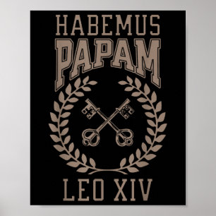 Poster Temos O Novo Papa Habemus Papam 2025 Novo Papa Leo