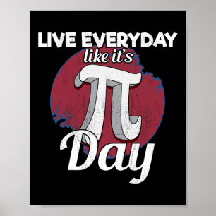 Poster Temos Presentes De Pi Engraçados 3.14 Pi Para Mate