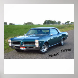 Poster Tempestade 1966 de Pontiac