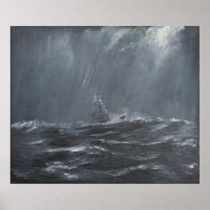 Poster Tempestade de Gneisenau no Mar do Norte 1940. 2006