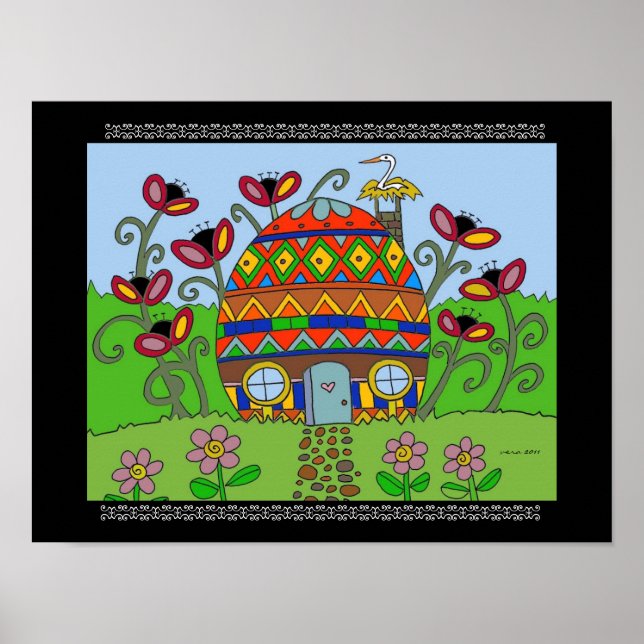 Poster Tempestade em Pysanka House (Frente)