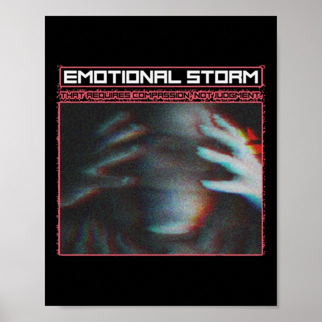 Poster Tempestade Emocional (Frente)