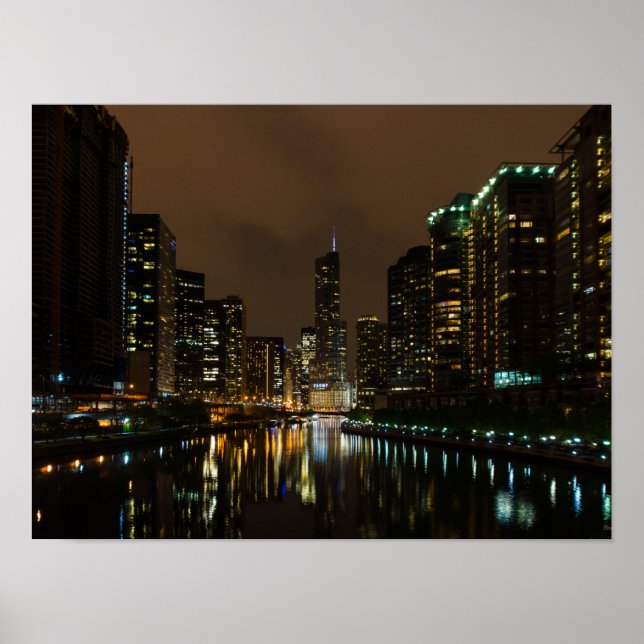 Poster Tempestade Invadindo Chicago (Frente)