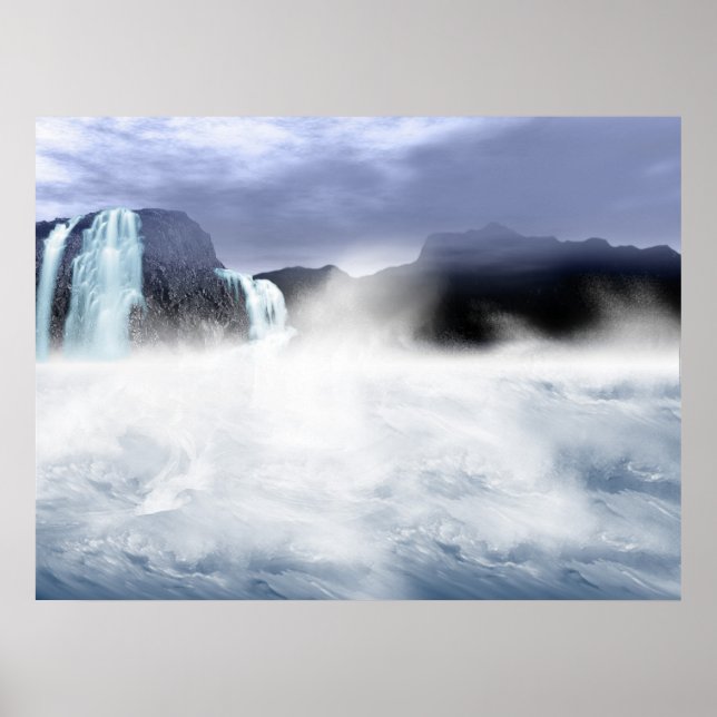 Poster Tempestade no Oceano (Frente)
