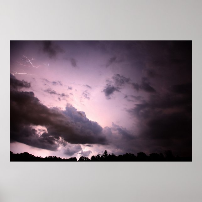 Pôster Tempestade noturna (Frente)