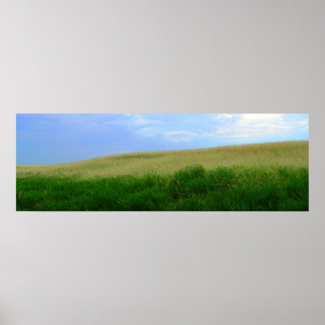 Poster Tempestade Seca Sobre Oklahoma Grasslands II (Colo (Frente)