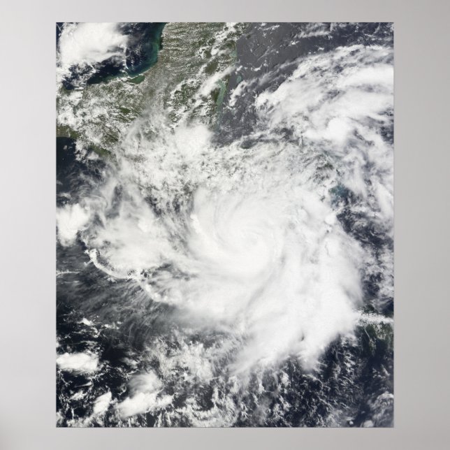 Pôster Tempestade tropical Alma (Frente)