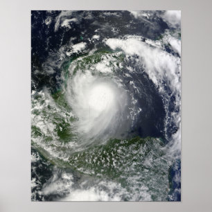 Pôster Tempestade tropical Karl sobre a península do