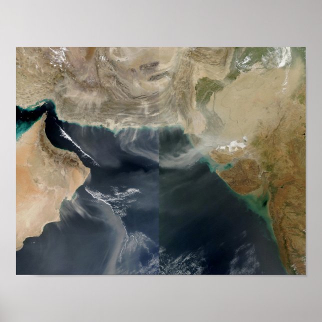 Pôster Tempestades de poeira (Frente)