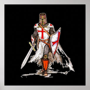Poster Templar Knight