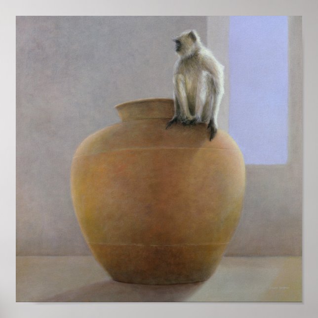 Pôster Temple Monkey (Frente)