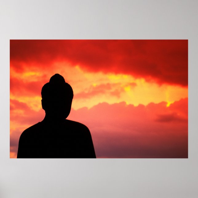Poster Temple Relic | Buddhist Statue (Frente)