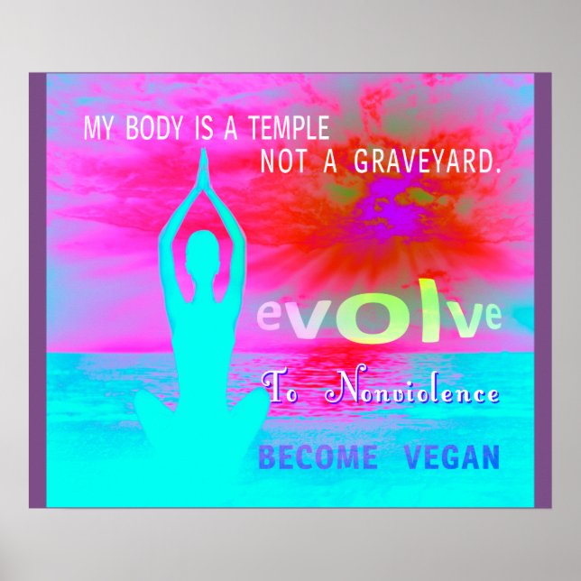 Poster Templo A - Poster. (Frente)