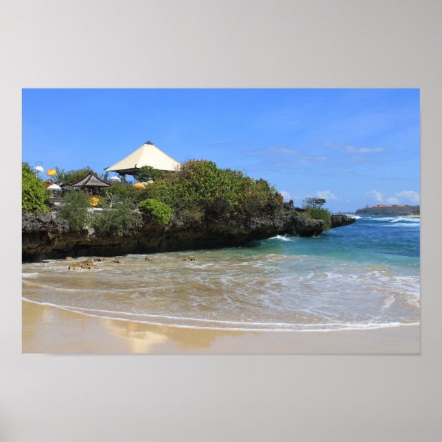 Poster templo balinês (Frente)