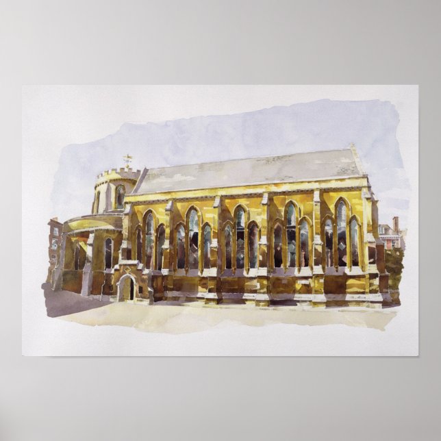 Pôster Templo da Igreja Temple (Frente)