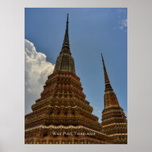 Templo da Pagode do Stupa Wat Pho Tailândia Viagen