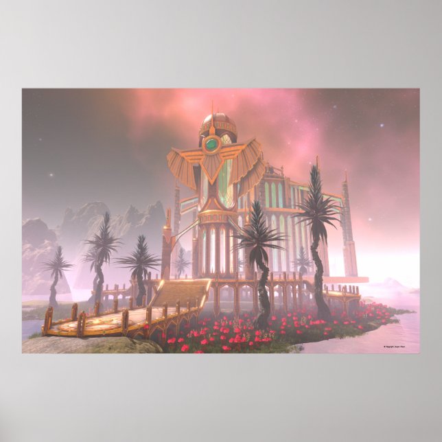 Poster Templo das Sirenes (Frente)