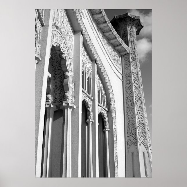 Pôster templo de bahai (Frente)