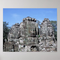 Templo de Bayon em Angkor Wat - Camboja