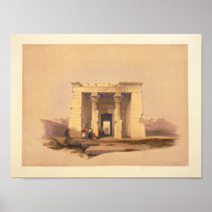 Poster Templo de Dandour--Nubia