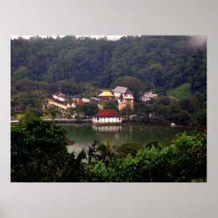 Pôster Templo de Kandy, Sri Lanka