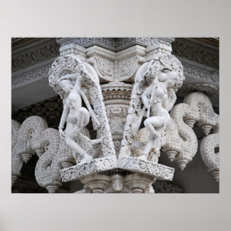 Pôster Templo de Neasden - Baps Shri Swaminarayan Mandir