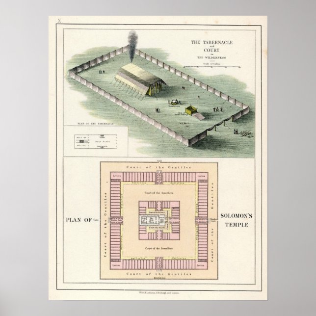 Poster Templo de Salomão (Frente)