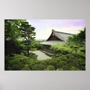 Pôster Templo de Shisendo - Kyoto Japão
