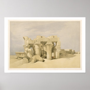 Pôster Templo de Sobek e de Haroeris em Kom Ombo, 'do por