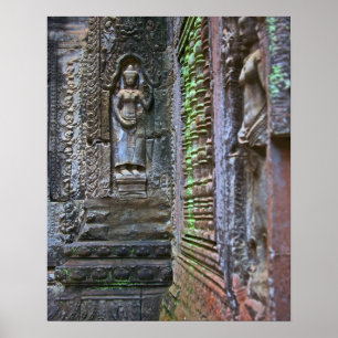 Pôster Templo de Ta Prohm, Província de Siem Reap, Cambo