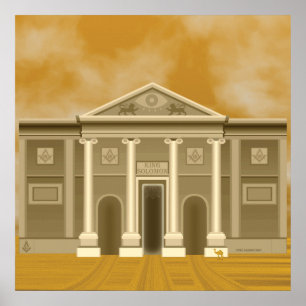 Pôster Templo do Rei Salomão