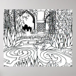 Pôster Templo Indiano Esquecido