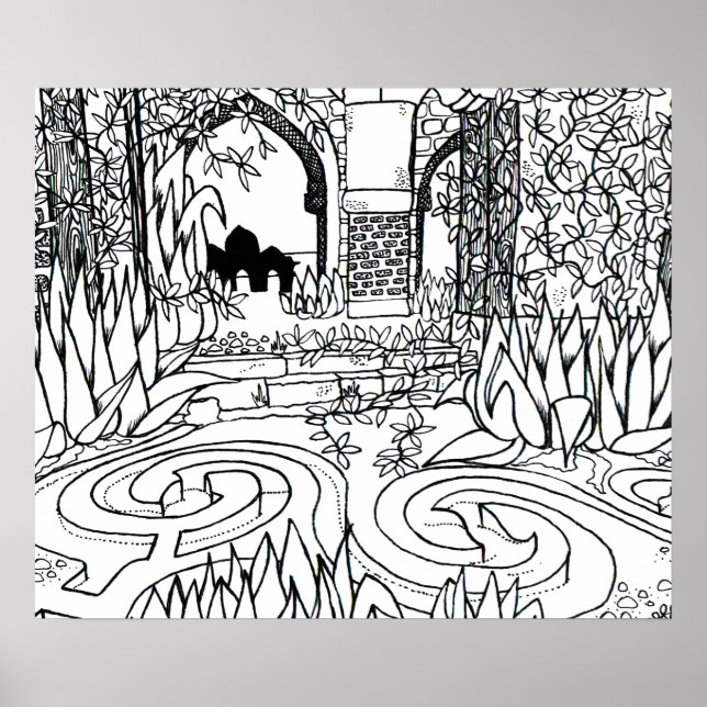 Pôster Templo Indiano Esquecido (Frente)